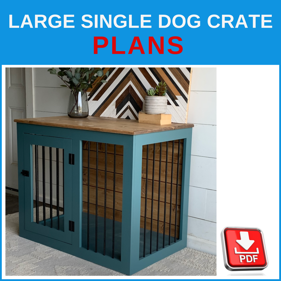 Wooden Dog Crate DIY Plans – Dog Crate Plans