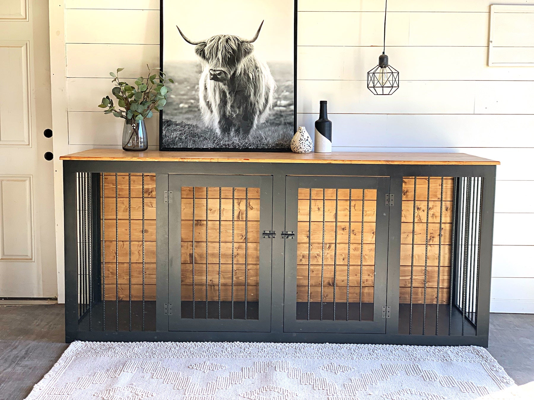 Wooden Dog Crate DIY Plans Photo Inspiration