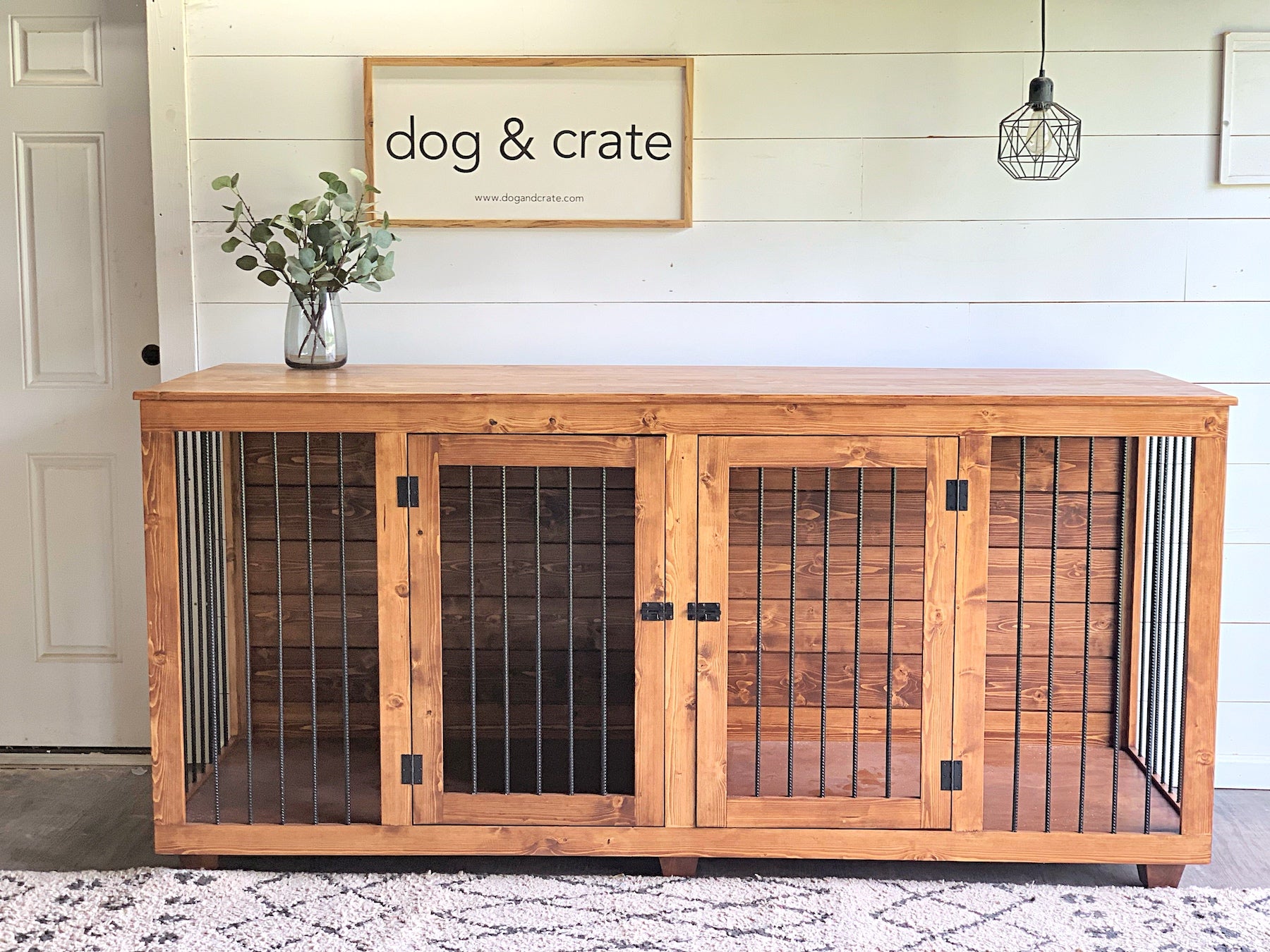 Stunning Dog Crate Frames With Wall Tracking Features For Apartments image
